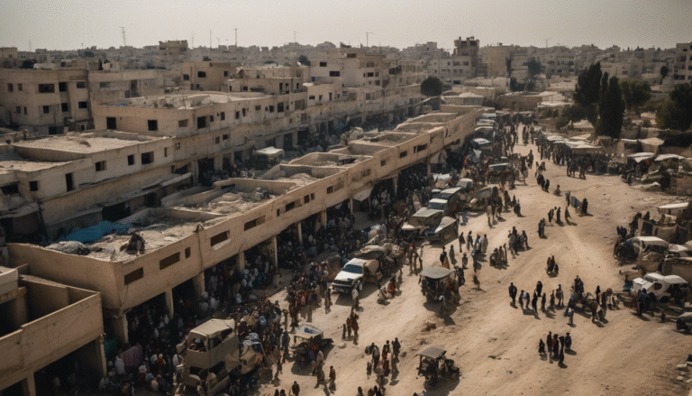 Israel Plans Palestinian Evacuation to Southern Gaza Amid Protests