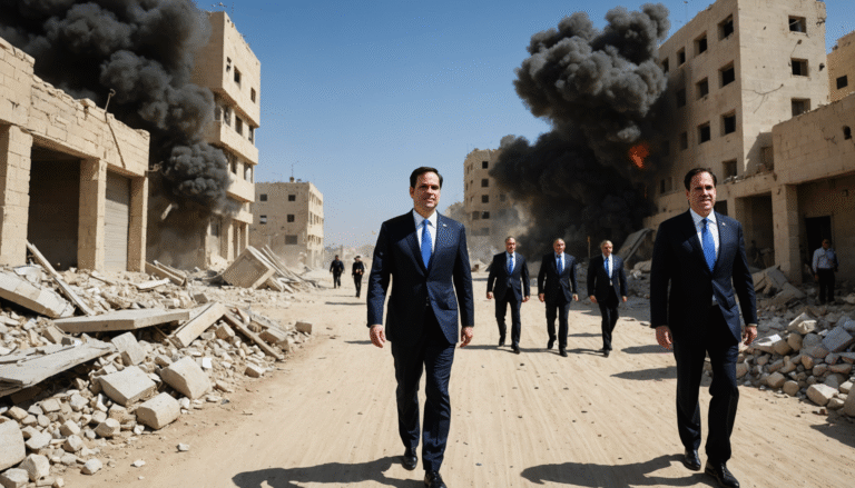 US Secretary of State Rubio Visits Israel as Strikes Intensify in Northern Gaza