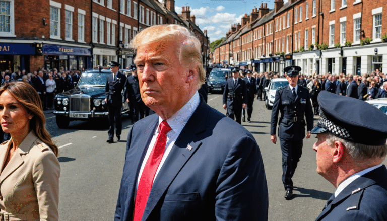 Trump’s UK Visit: Heightened Security in Windsor
