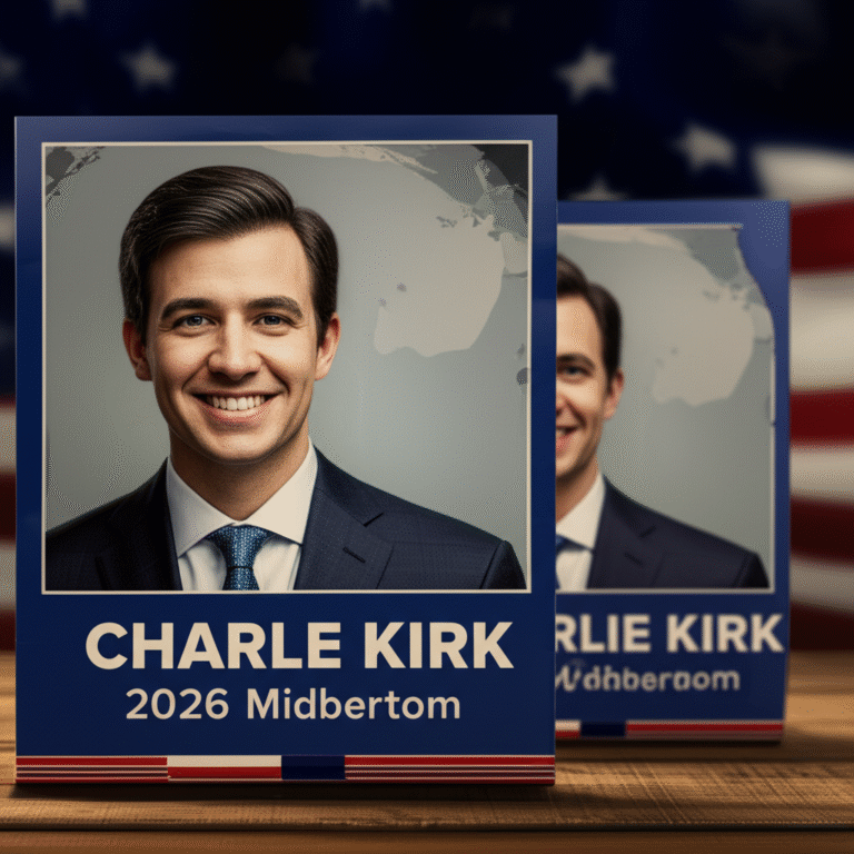 Charlie Kirk Presented as Symbolic Figure on 2026 Midterm Ballots