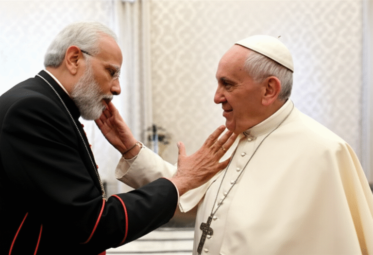 PM Modi Receives Papal Blessing on 75th Birthday Amid Global Greetings