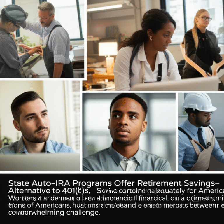 State Auto-IRA Programs Offer Retirement Savings Alternative to 401(k)s