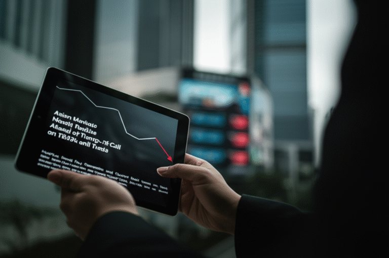 Asian Markets Mostly Decline Ahead of Trump-Xi Call on TikTok and Trade