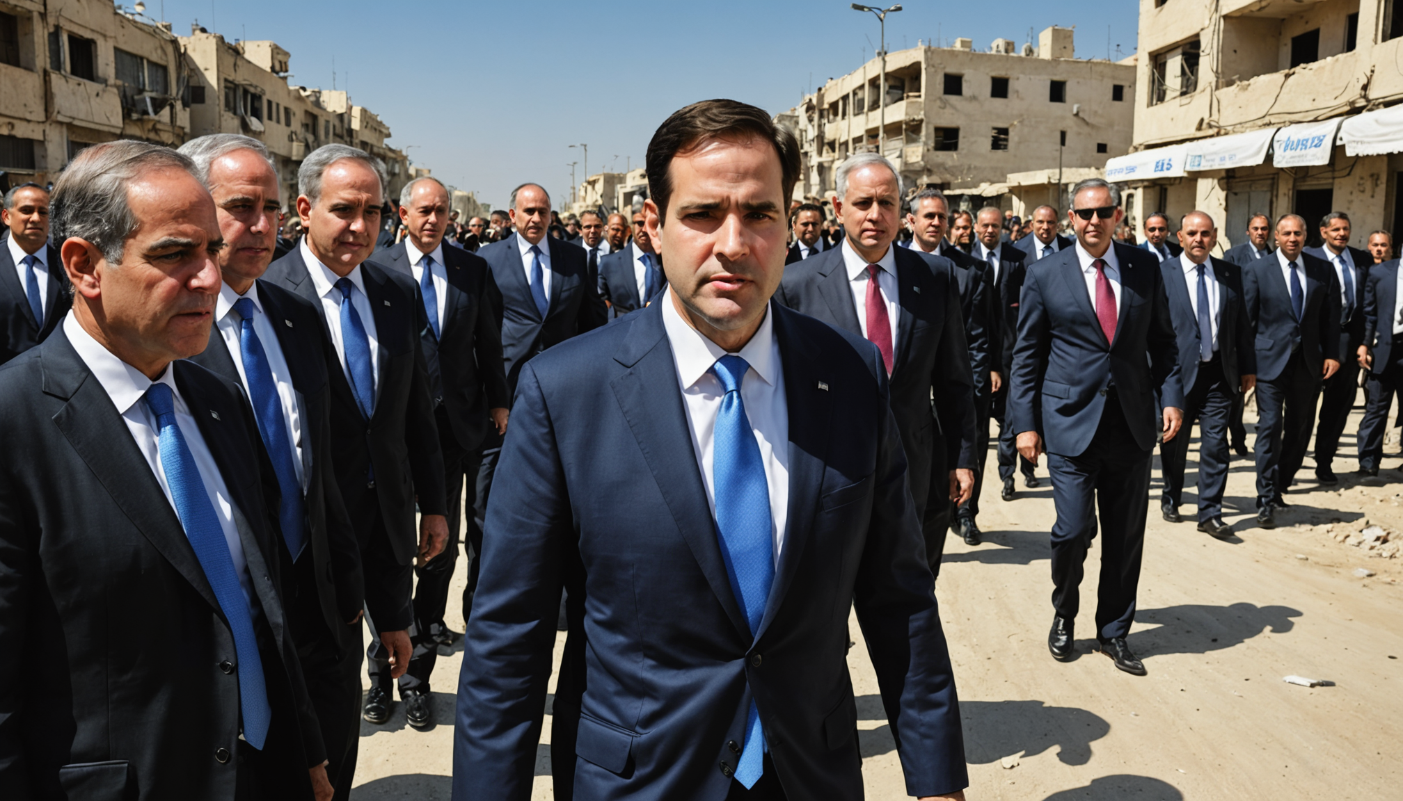 US Secretary of State Rubio Visits Israel as Strikes Intensify in Northern Gaza