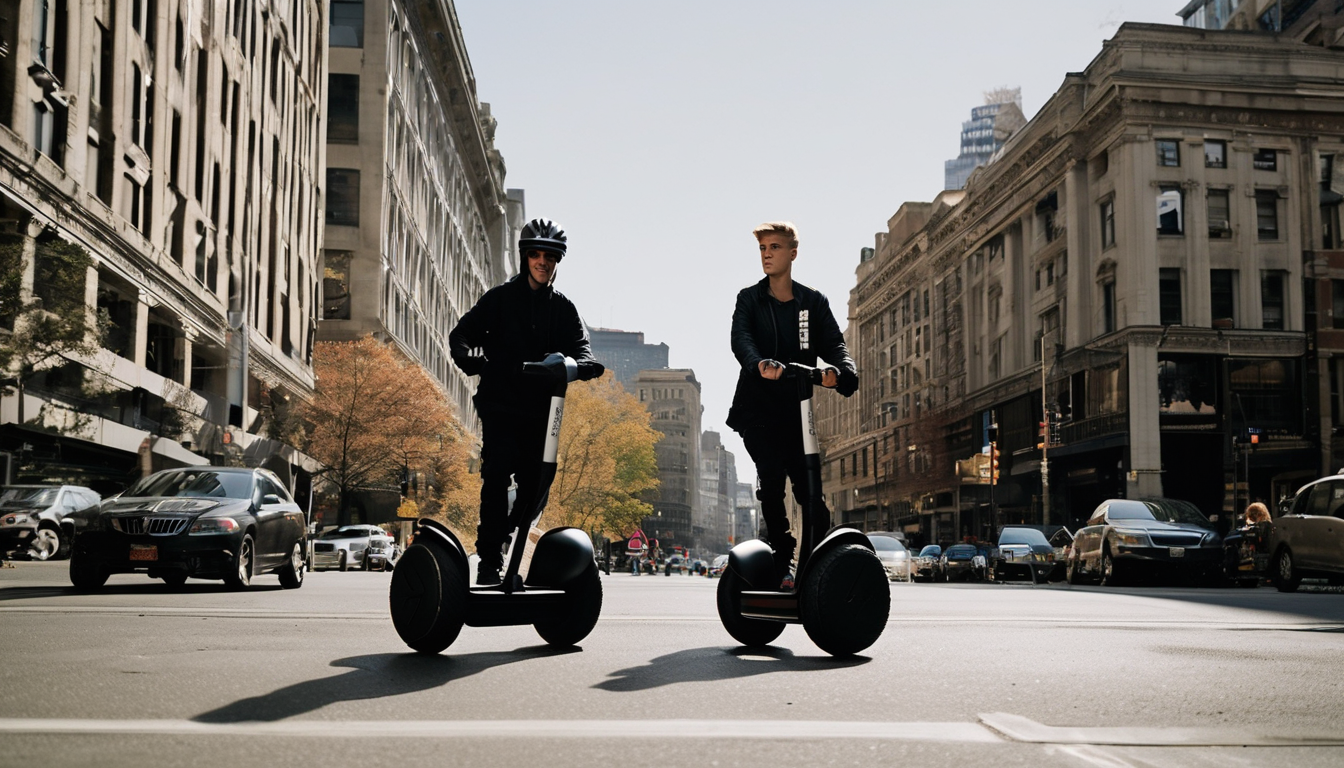 Justin Bieber Flashes Tighty-Whiteys During Segway Ride