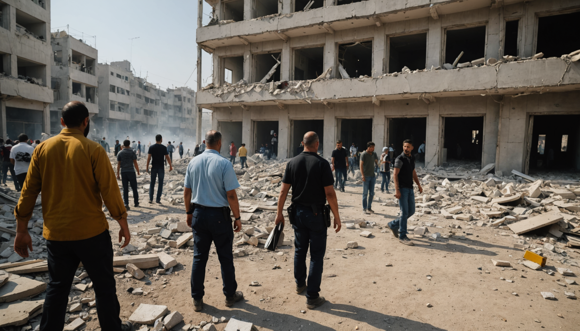 Israel Intensifies Gaza Bombing, Destroys Buildings