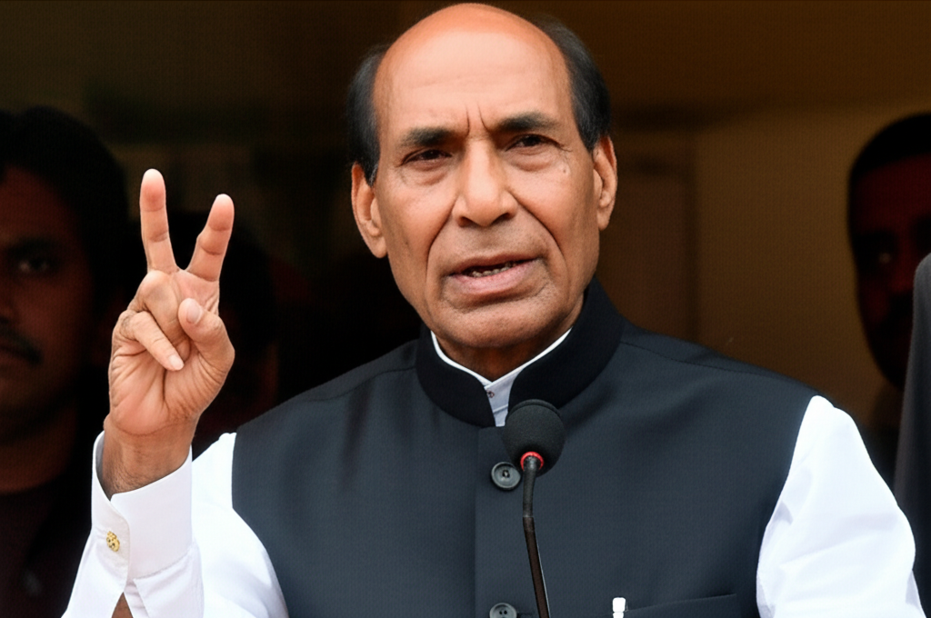 Rajnath Singh Denies External Pressure Stopped 'Operation Sindoor' Against Pakistan